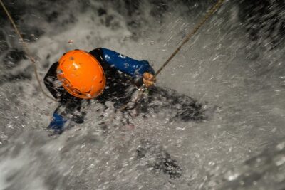 Beginner Canyoning trip in bali "Banyuwana canyon" - Gear Up with Wetsuit, Harness, Helmet, and Canyoning Boots