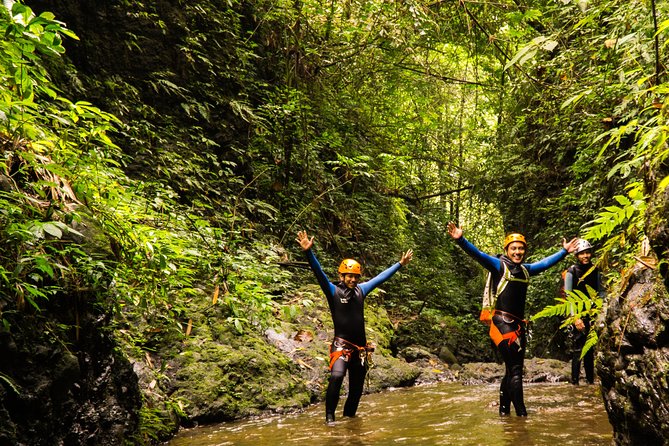 Beginner canyoning trip in Bali "Egar canyon " - Rappels, waterfalls, and natural pools: the core canyoning action