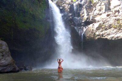 Best of Bali : Bali Temples , Rice Terrace and Waterfall Tour - Elephant Cave (Goa Gajah): cave-temple vibes, plants, and a slower pace