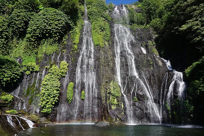 Best of North Bali: Banyumala Waterfall, Handara Gate and Temple - Banyumala Twin Waterfalls: Natural Trail Feeling and a Real Swim Option