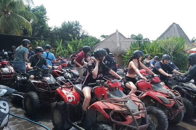 Best Of Ubud Rafting And ATV Quad Bike Adventure Tour - ATV Pickup, Safety Briefing, and That First Hard-Luck Turn