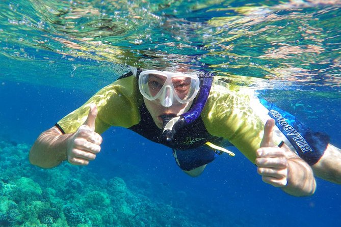 Best Snorkeling Trip at Blue Lagoon Bali - Tanjung Jepun: more fish potential, plus a jellyfish caution