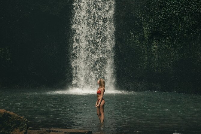 Best Ubud Waterfalls Tour with Lunch and Mount Batur views - Stop 1: Tibumana Waterfall and its swim-friendly calm