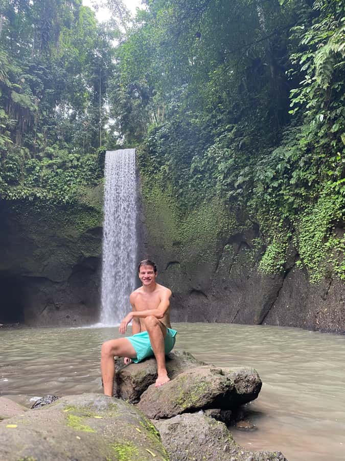 Best Watefalls, Monkey Forest, Temple and Rice terrace - Tibumana Waterfall: Natural Swimming Pool Time