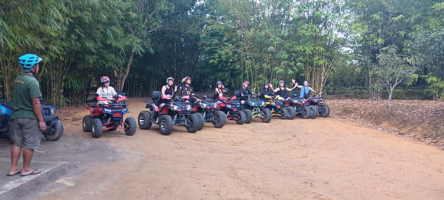 Bintan ATV Long Track (+- 40 minutes) | Free Hotel Transfer - D’Bamboo Kamp Resort Extras: Paddle Boat, Archery, and a Slower Pace