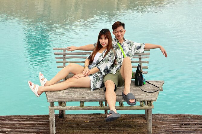 Bintan Sand Dune & Blue Lake Tour - Blue Lake lagoon: why the color can wow you (or surprise you)