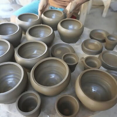 Borobudur: Pottery Making Workshop - The Rice-Field Setting and Menoreh Hills View While You Craft