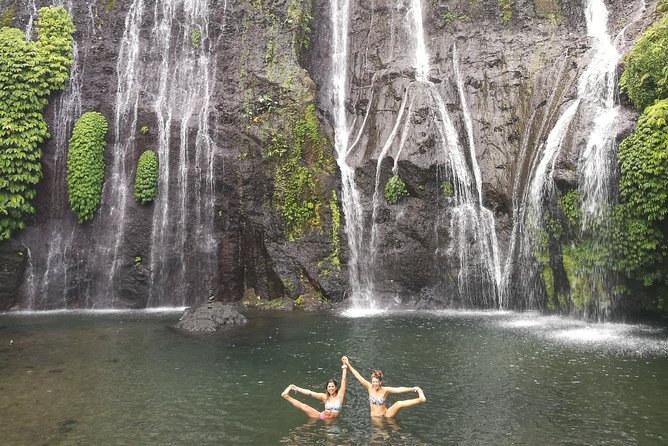 Bratan Temple, Banyumala Twin Waterfall, Jatiluwih Rice terrace and Tanah Lot - Buyan Lake: Twin-Lake Scenery and Calm Views