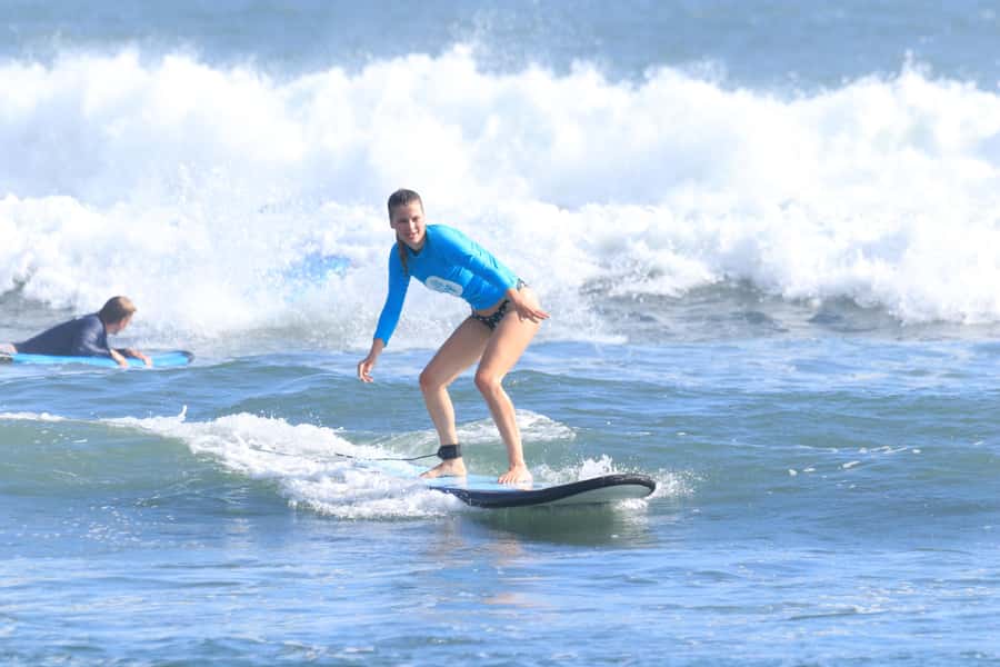 Canggu : 2-Hour Surfing Lesson - Beginner vs intermediate: what you practice in each track