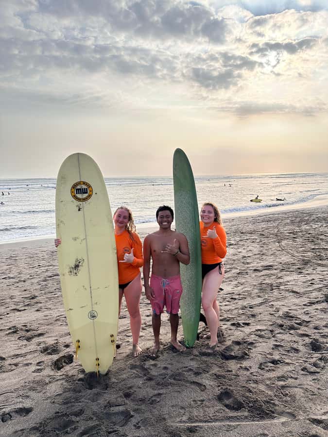 Canggu: 3-days surf course with ISA certified instructor - Day 1: Paddling, Pop-Up, and Safety That Lets You Breathe