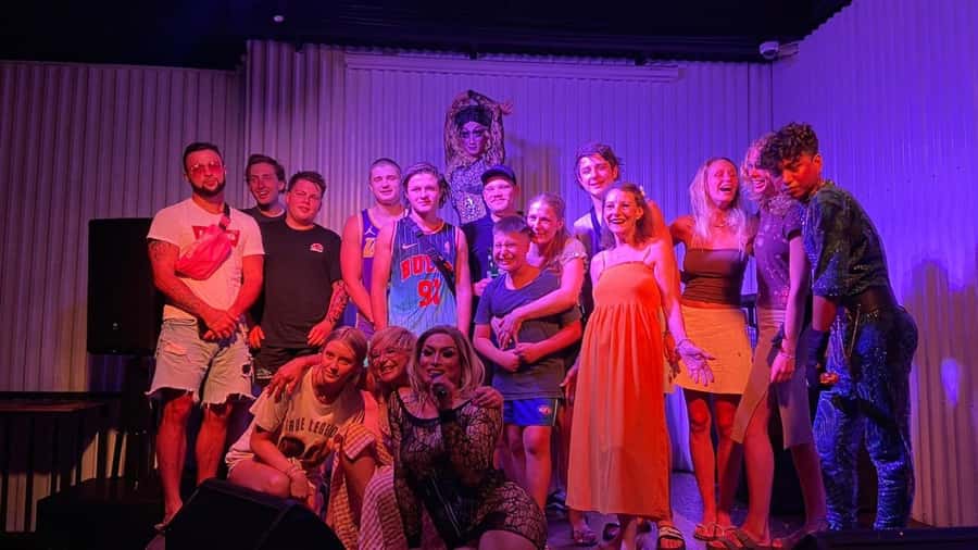 Canggu: Drag Show with Optional Dinner - A drag show at Inklusiv Warung actually has meaning