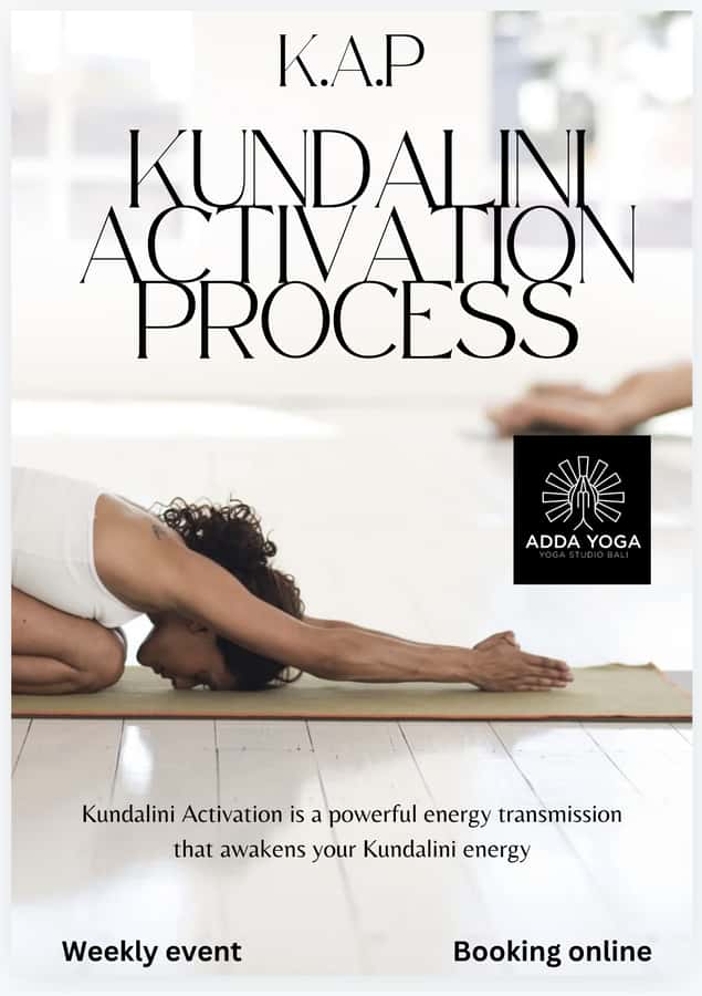 Canggu: Kundalini Activation at ADDA YOGA - Energy work - The 2-Hour Session Flow: Lying Down, Then Feeling the Effects
