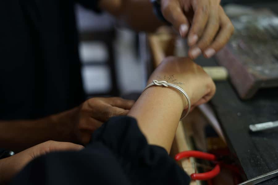 Celuk Bali Silver Class - Make Your Own Silver Jewelry - The staff and instruction style: patient guidance and active participation