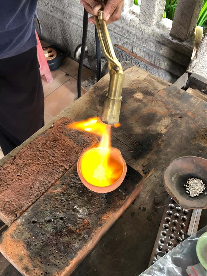 Celuk Bali Silver Class - Make Your Own Silver Jewelry - Your silver allotment: the 7-gram rule and how to plan around it
