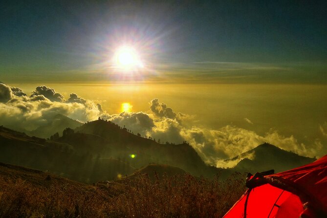 Conquer Mount Rinjani Second Summit: A 2-Day, Lombok-Indonesia - Senaru Crater Rim camping at 2,640 meters: the main event