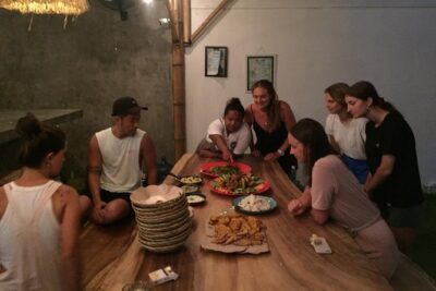 Cooking class in the comfort of your own personal villa. Yes, I'll come to you! - The 3-dish menu: gado-gado, corn fritters, sweet soy chicken, klepon