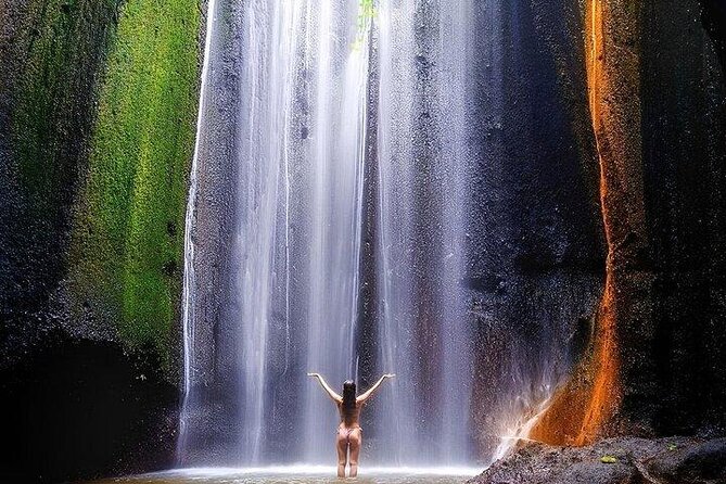 Discover the best waterfalls in Ubud and rice terraces tour - Tukad Cepung Waterfall: a hidden valley you reach by steps