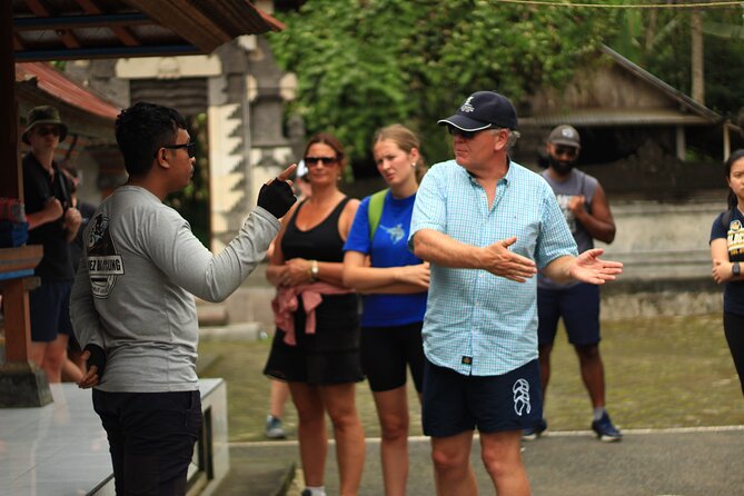 Downhill Cycling Ubud with Volcano, Rice Terrace and Educational - Biking Gear, Brakes, and Helmet Reality Check
