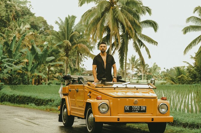 Explore Bali's Hidden Gems In a Classic Vw Convertible - Tegenungan Waterfall: Trek, Possible Swim, and Rain Reality