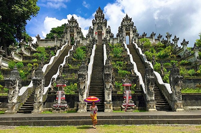 Exploring Bali in 5 Days: Completed Journey of Discovering Bali - Day 2 Around Bedugul and the Coast: Temples, Waterfalls, Fruit Markets, and Tanah Lot