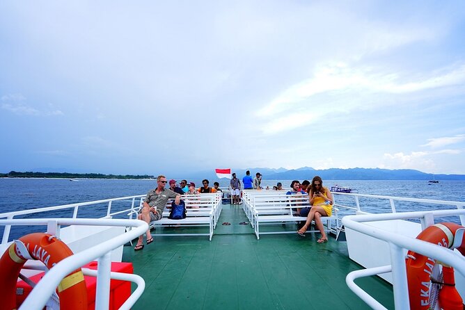 Fast Boat Ticket One way:Gili Trawangan,Lembongan,Penida & Lombok to & from Bali - Comfort on the water: air-conditioning, four engines, and realistic expectations