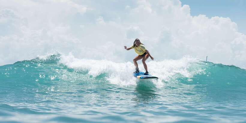From Bali: 4-Day Surf and Yoga Retreat in Nusa Lembongan - Surf lessons with Monkey Surf: small groups, real feedback