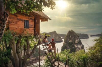 From Bali: Private East Nusa Penida Highlights Day Tour - A private car on the island, with roads that keep you on your toes