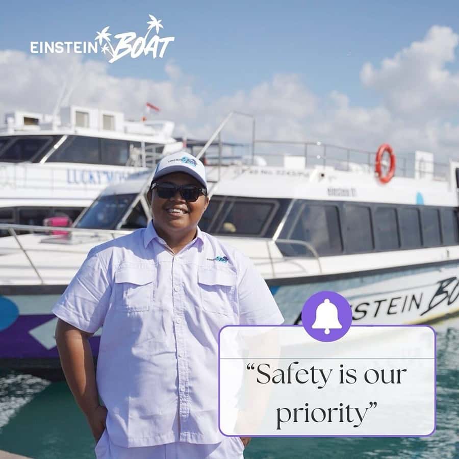 From Bali/Sanur: 1-Way Fast Boat Transfer to Nusa Penida - Safety and insurance: what matters when you’re flying over water