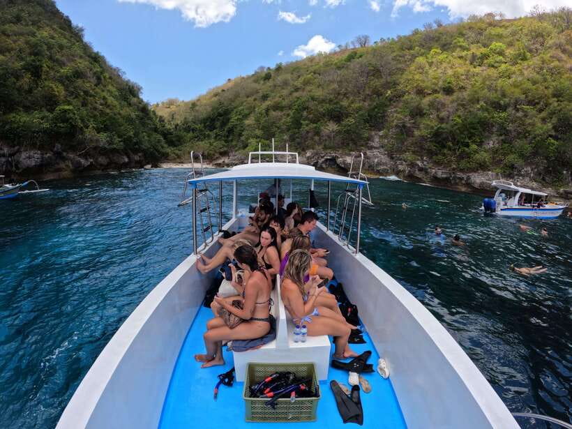 From Bali : Snorkeling & Nusa Penida Island Tour with Lunch - Broken Beach and Angel’s Billabong: the two-photo combo that sells the island