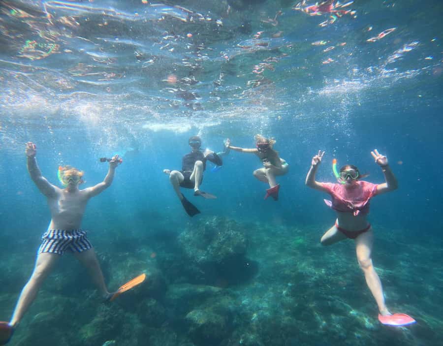 From Ceningan: Snorkeling with Manta Rays at Manta Point - Marine Conservation Talk: What It Changes for You Underwater