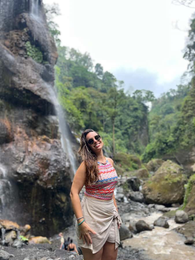 From Malang: Tumpak Sewu Waterfall Sharing Tour - First views from above: where the waterfall starts to make sense