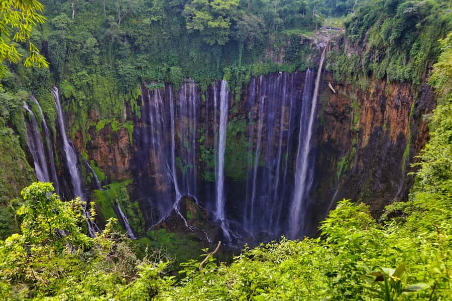 from malang : tumpak sewu waterfall with guide - Comfort checklist: what to bring for a wet, steep day