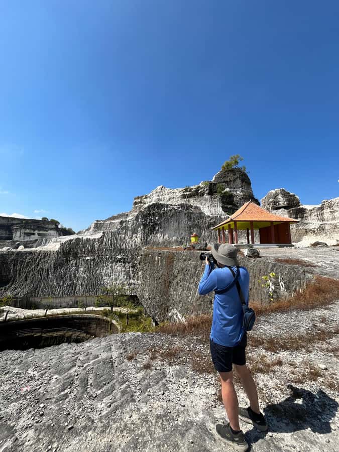 From Surabaya: Half Day Madura Private Tour with Lunch - Jaddih Hill limestone swimming complex: where the fun is physical