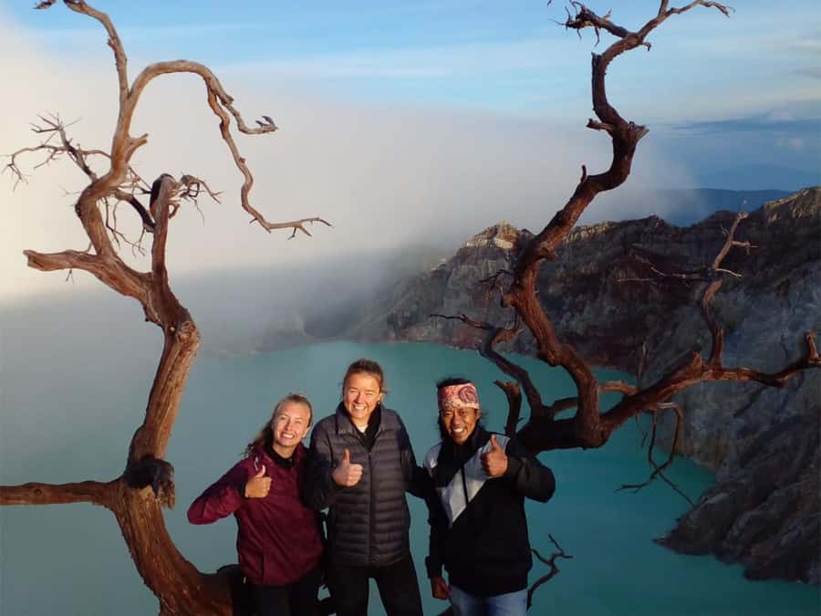 From Surabaya/Malang: Bromo-Tumpak sewu-Ijen-Bali (4 days) - Kapas Biru waterfall after Bromo: a reset day with a different kind of hike