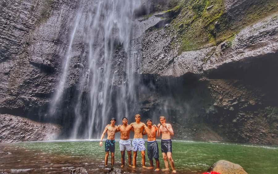 From Surabaya: Mount Bromo Sunrise & Madakaripura 1 Day Tour - Madakaripura Waterfall: getting close to a 200-meter drop