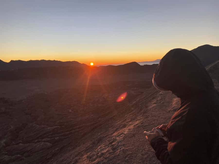 From Surabaya or Malang City : Sunrise or Sunset Mount Bromo - Entering the Bromo View World: Sea of Sand, Tengger Caldera, and the Smoking Volcano