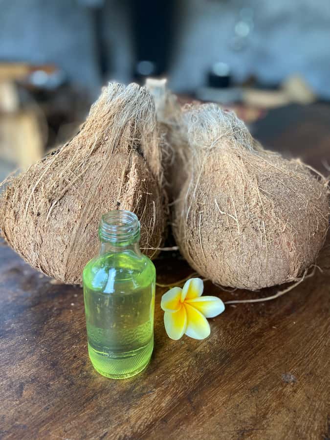 From Ubud: Traditional Bali Coconut Oil Class - Entering Delodsema Taro Village for a coconut-oil lesson with a view