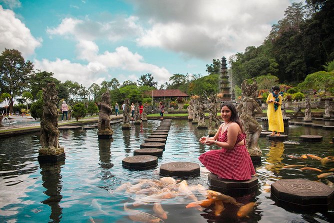 Gates to Heaven - Lempuyang Tour - Tirta Gangga: royal water gardens, fish pools, and stone myth creatures