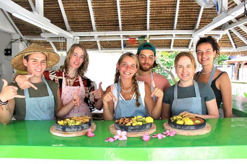 Gili air: Kaktus traditional cooking class - Eating what you cook: you taste the lesson, not just the meal