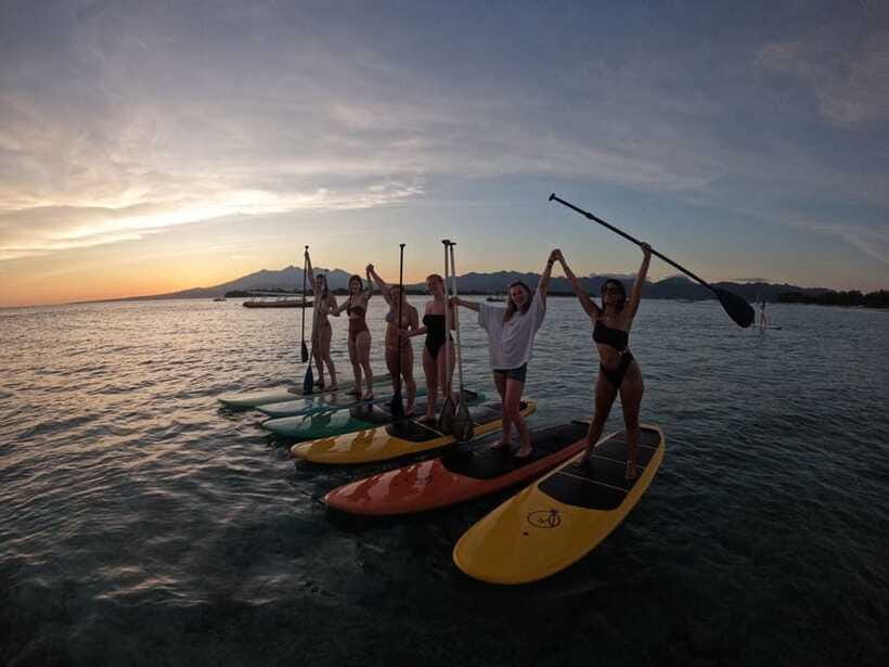 Gili sunrise stand-up paddle boarding (drone photoshoot) - Practical Tips for Your Morning on the Water