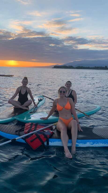 gili sunrise Stand-up paddle boarding or kayaking (droneshot - What’s included, and why it matters on a short tour