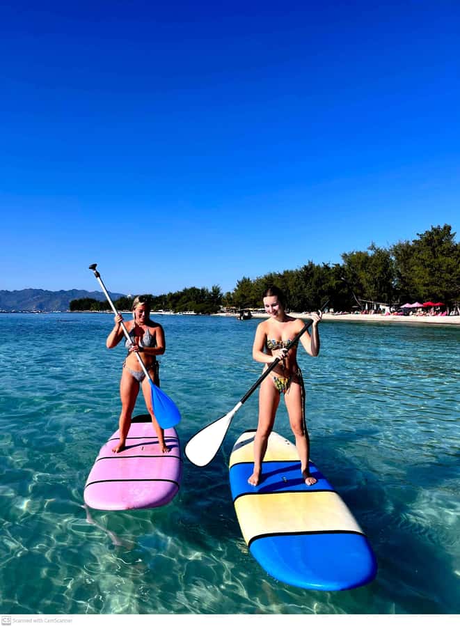 Gili SUP Or Kayak With Drone Shoot . Daylight Or Sunrise - Should You Book This Gili Water + Drone Session?