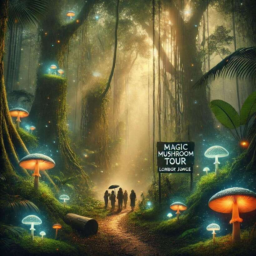 Gili Trawangan: Magic Mushroom Tour with Jungle Breakfast - The magic mushroom part: what you learn and what you’ll actually see