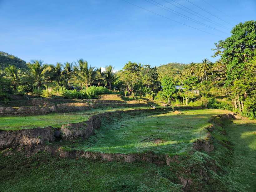 Gili Trawangan: Magic Mushroom Tour with Jungle Breakfast - Vihara Vanna Sabha Loka viewpoint: the Gili view with a spiritual pause