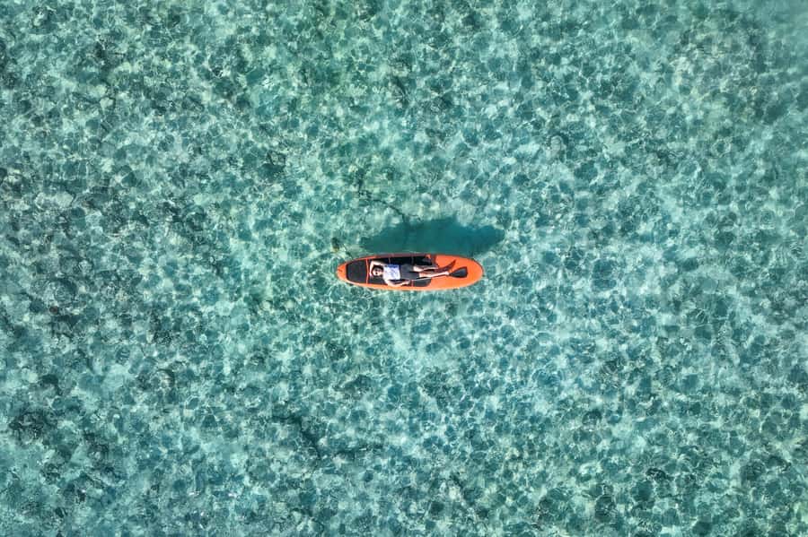 Gili Trawangan: Stand-Up Paddle with Drone Shot & Guide - Coastline Views and Where You’ll Spend Your Attention