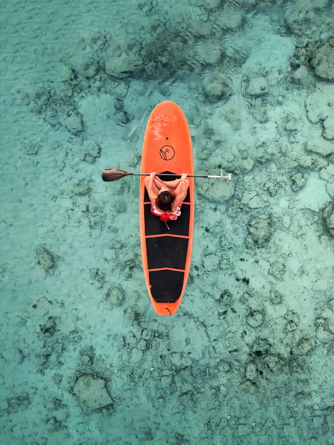 Gili Trawangan: Stand-Up Paddle with Drone Shot & Guide - Pongkor Meeting Point and the First Five Minutes of Calm