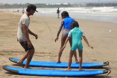 Group surf lesson by Malu Surf Bali - Where you meet and how long Kuta time really takes