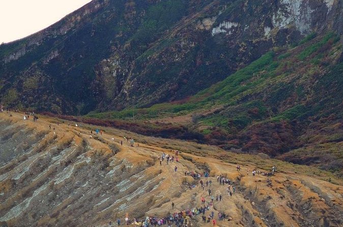 Guided Tour to Ijen Crater Blue Fire - Sulfur Miners and the 80kg Haul: The Human Side of Ijen