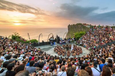 Half-Day Tour: Uluwatu Temple and Kecak Fire Dance Show - Uluwatu Temple at sunset: cliff views plus temple etiquette