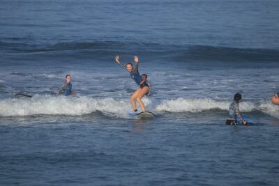 HOT PROMO. Semi Private Lessons (1 Coach/2 Guests) - What the 2-hour lesson feels like on Kuta’s waves